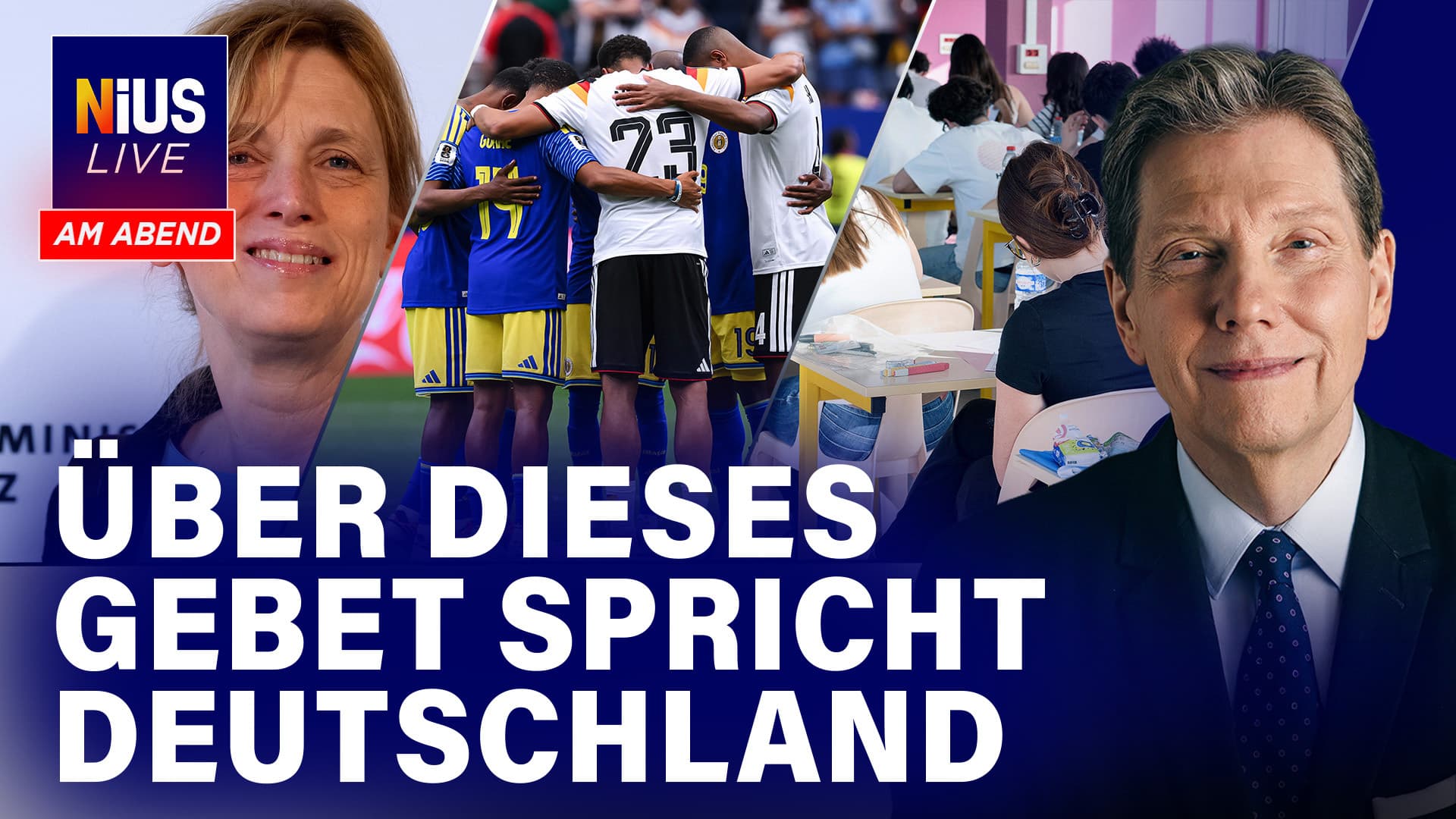 Bildungsbericht: Kompetenzen sinken, Abbrecherquote steigt I NIUS Live am Abend vom 15.06.2026