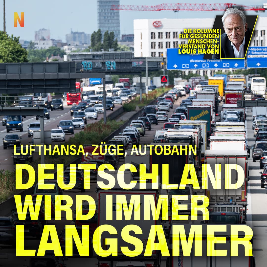 Lufthansa, Züge, Autobahn: Deutschland wird immer langsamer