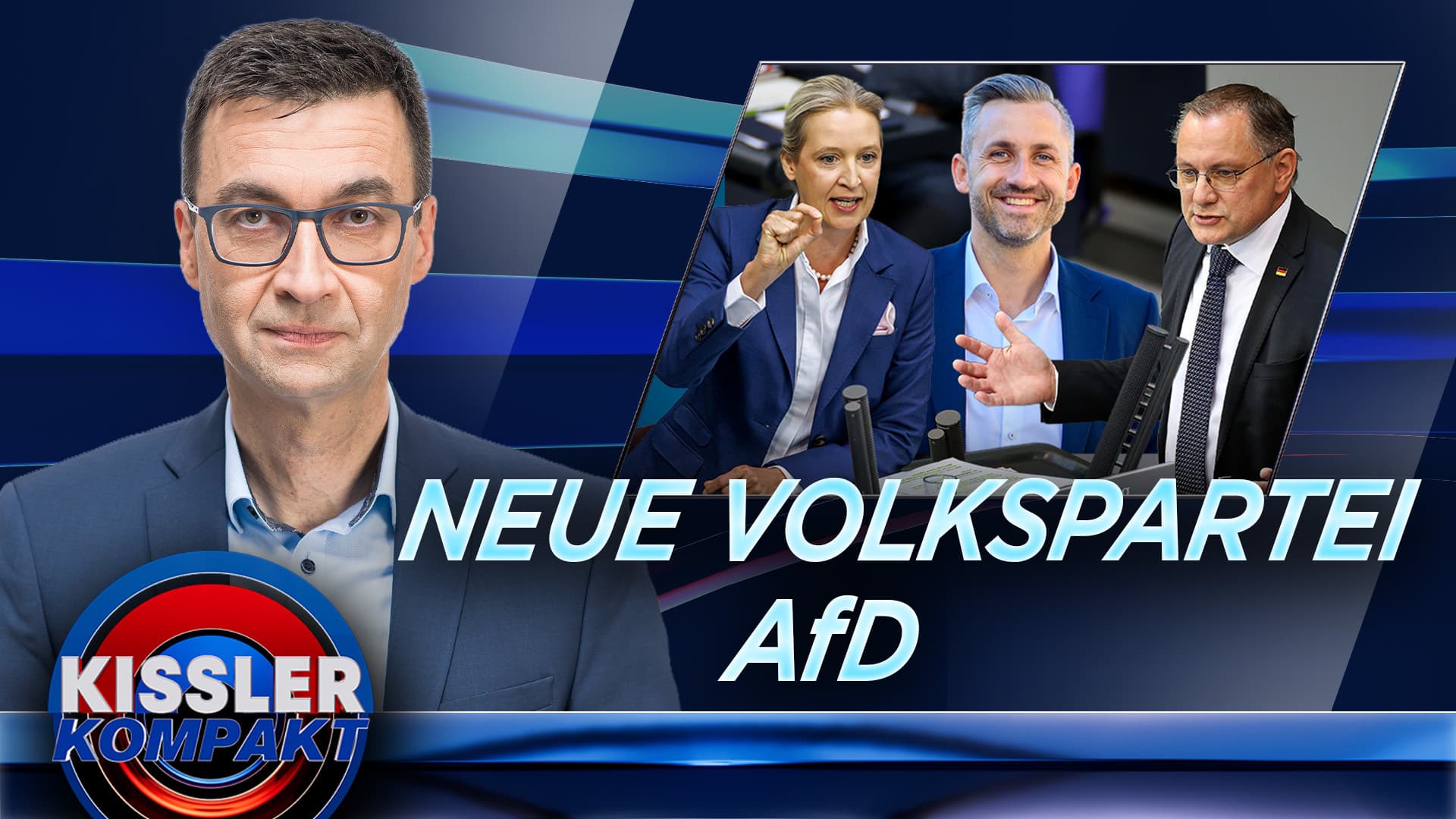 Neue Volkspartei: Die AfD wird weiter unterschätzt | KISSLER Kompakt am 24.06.