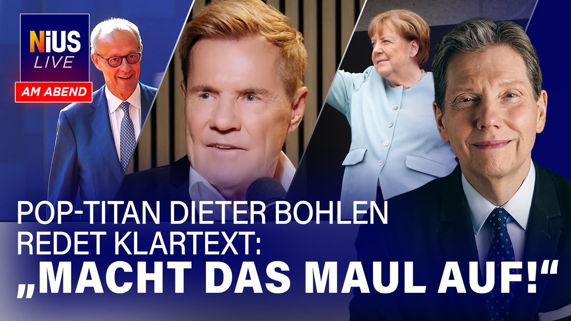 Mehrheit der Deutschen glaubt nicht an Reformpaket im Sommer I NIUS Live am Abend vom 19.06.2026