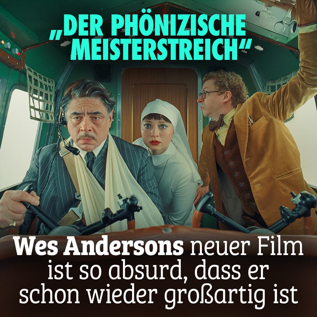 „Der phönizische Meisterstreich“: Wes Andersons neuer Film ist so absurd, dass er schon wieder großartig ist