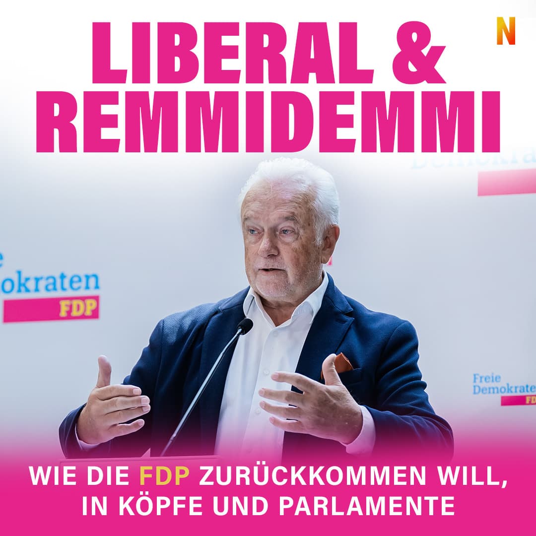 Liberal & Remmidemmi: Wie die FDP zurückkommen will, in Köpfe und Parlamente