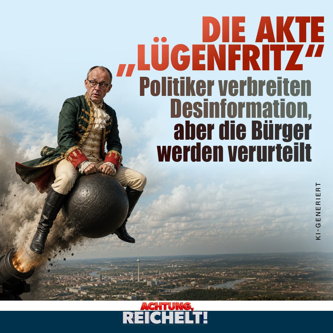 Die Akte „Lügenfritz“ – Politiker verbreiten Desinformation, aber die Bürger werden verurteilt