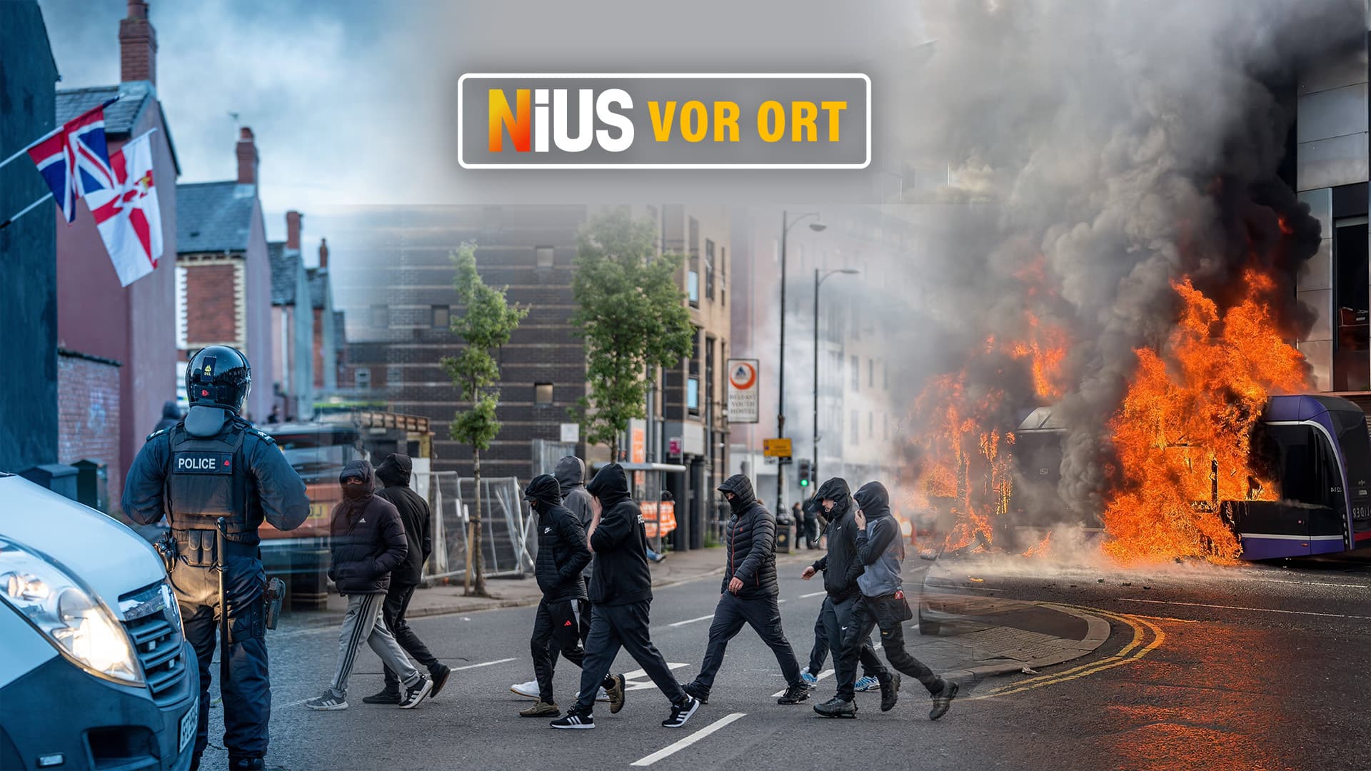 Wut über Migrationspolitik: Belfast brodelt nach versuchter Hinrichtung