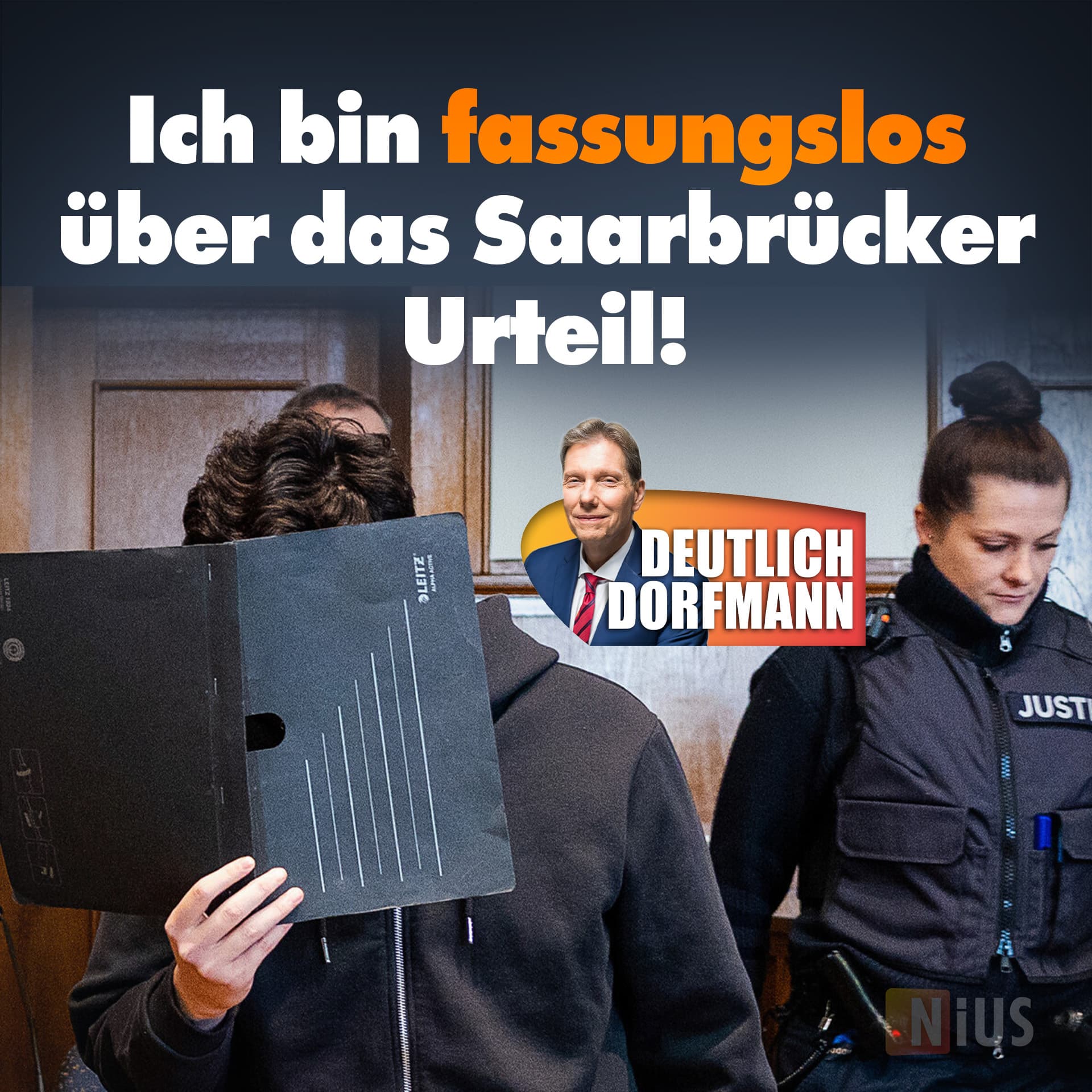 Ich sage es deutlich: Ich bin fassungslos über das Saarbrücker Urteil