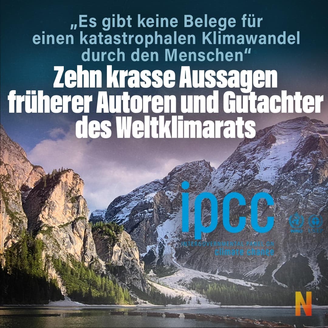 Zehn krasse Aussagen früherer Autoren und Gutachter des Weltklimarats