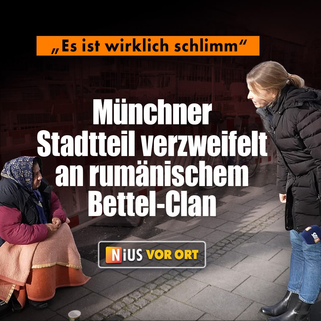 Münchener Stadtteil verzweifelt an rumänischem Bettel-Clan: „Es ist wirklich schlimm“